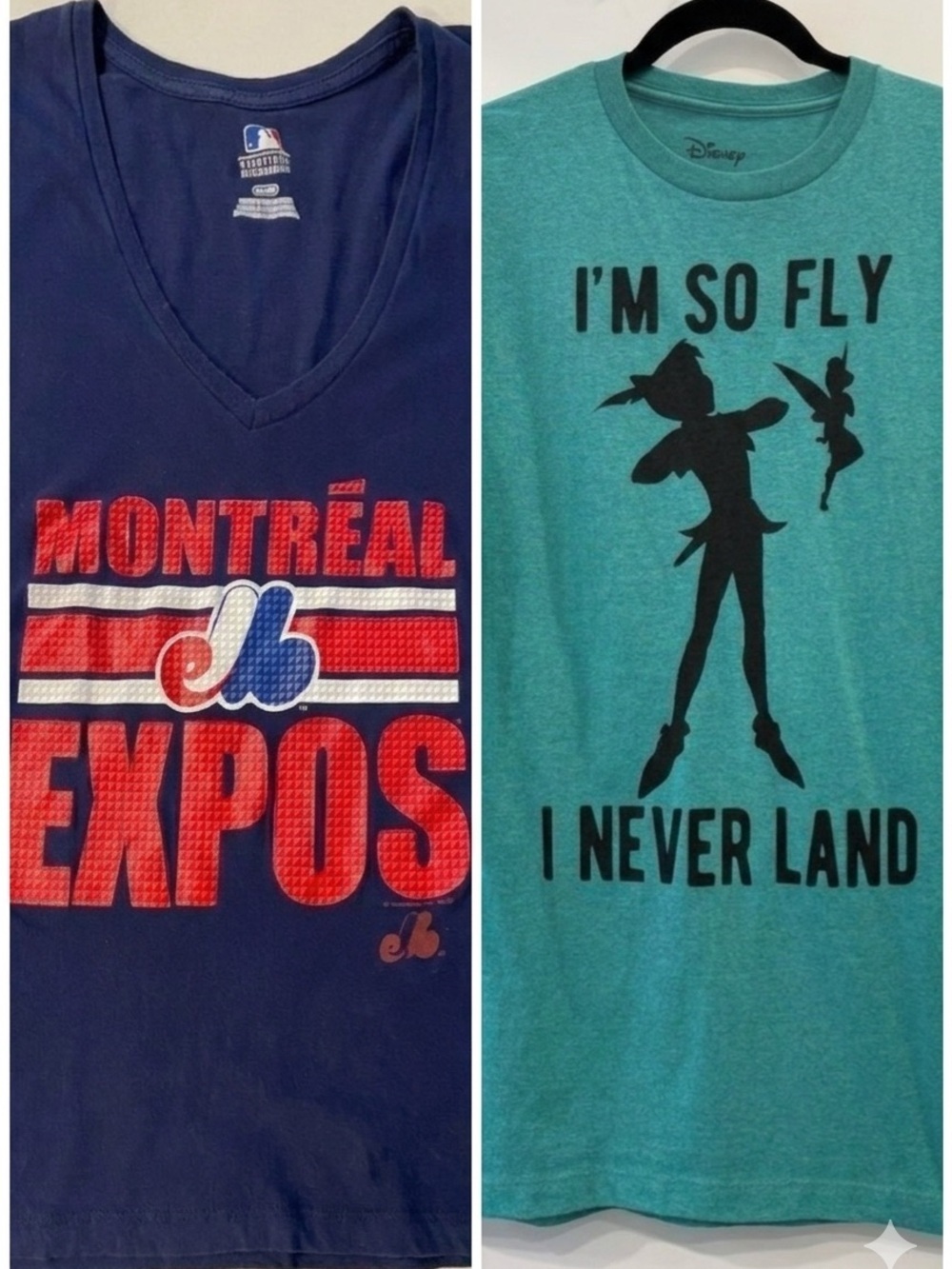 Y2K Nostalgia Bundle: Montreal
Expos Tee + Disney Peter Pan
Tee